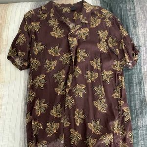 ASOS Floral Button Down Shirt